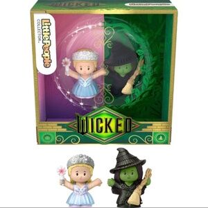 Little People Glinda & Elphaba Wicked: For Good Collector Figure Set - 2pk